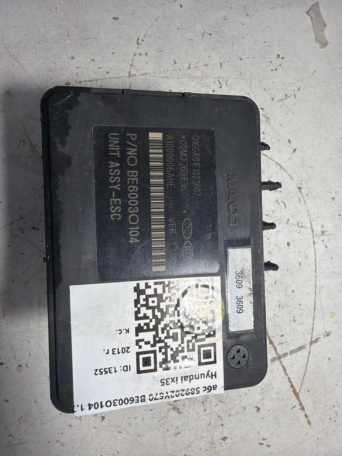 абс 589202Y670 BE6003O104 1.7 Hyundai ix35