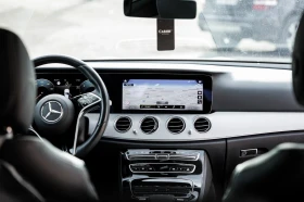 Mercedes-Benz E 220 50 хил. Силвър Стар Пълна история Облужена Лизинг, снимка 8