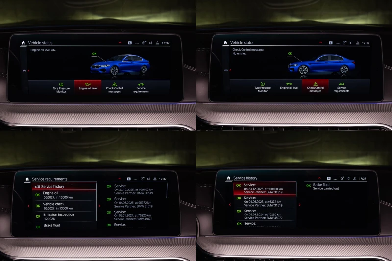 BMW M5 COPETITION * КЕРАМИКА * ГАРАНЦИЯ * ЛИЗИНГ, снимка 17 - Автомобили и джипове - 53032732