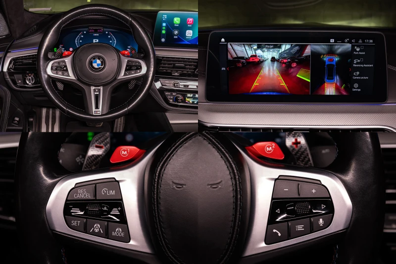 BMW M5 COPETITION * КЕРАМИКА * ГАРАНЦИЯ * ЛИЗИНГ, снимка 13 - Автомобили и джипове - 53032732