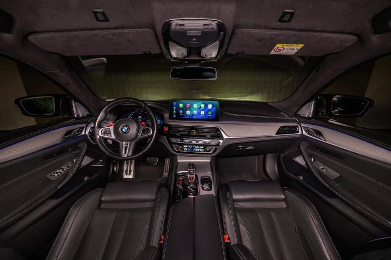 BMW M5 COPETITION * КЕРАМИКА * ГАРАНЦИЯ * ЛИЗИНГ, снимка 9 - Автомобили и джипове - 53032732