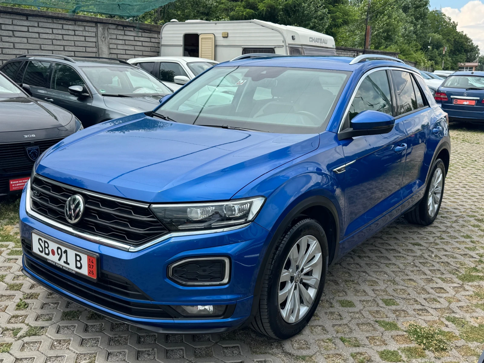 VW T-Roc 1.5 R LINE CarPlay КАМЕРА 7 Скорости , снимка 3 - Автомобили и джипове - 55052031