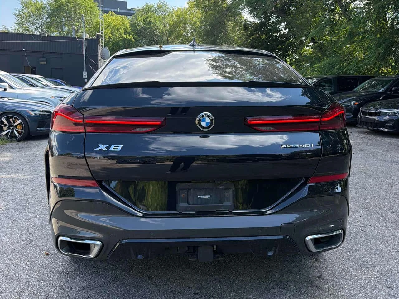 BMW X6 * xDrive40i * ЛАЗЕРИ * ОБДУХВАНЕ * ПАНО * H/K * , снимка 4 - Автомобили и джипове - 55668237