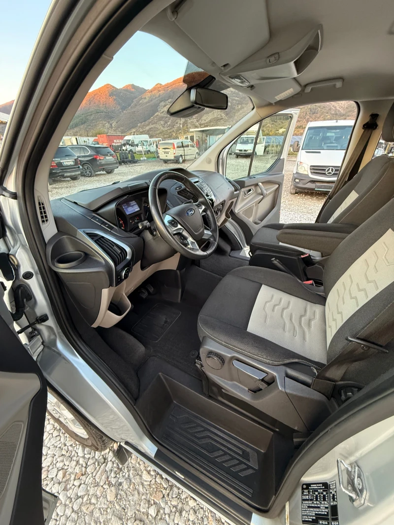 Ford Transit Custom 9-Местен-TOURNEO-Макси-Климатик-Евро5, снимка 13 - Бусове и автобуси - 52403957