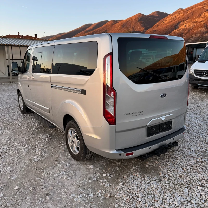 Ford Transit Custom 9-Местен-TOURNEO-Макси-Климатик-Евро5, снимка 5 - Бусове и автобуси - 52403957