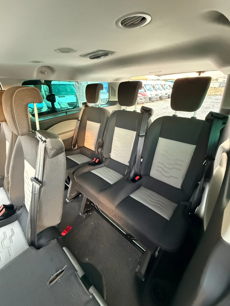 Ford Transit Custom 9-Местен-TOURNEO-Макси-Климатик-Евро5, снимка 10 - Бусове и автобуси - 52403957