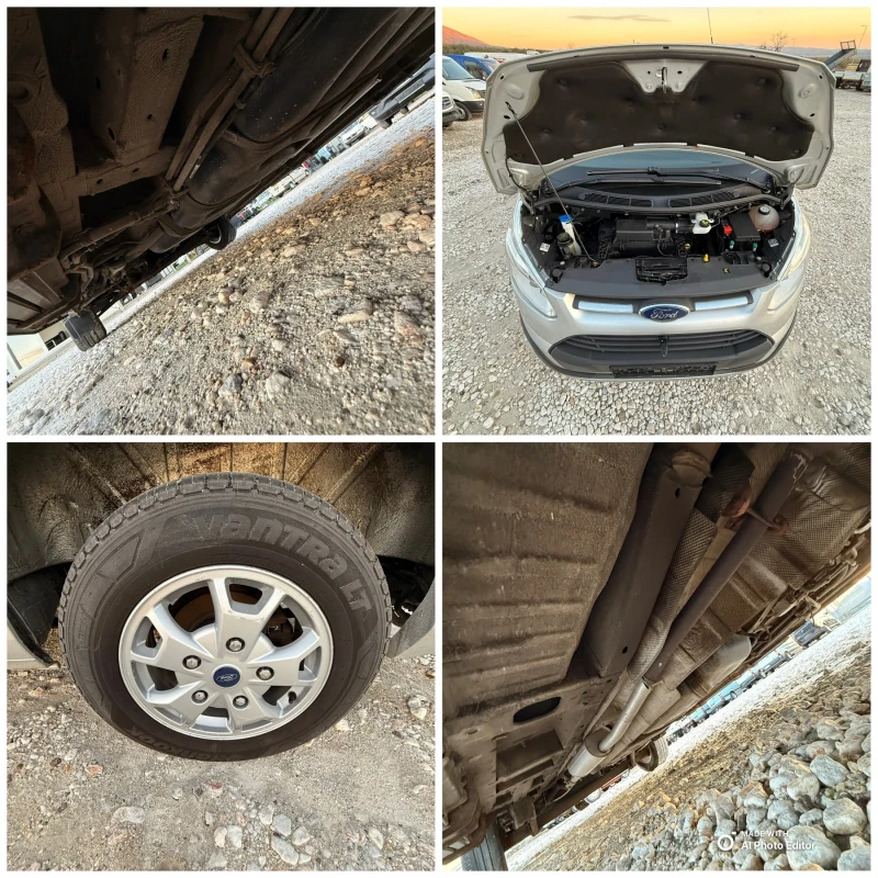 Ford Transit Custom 9-Местен-TOURNEO-Макси-Климатик-Евро5, снимка 17 - Бусове и автобуси - 52403957