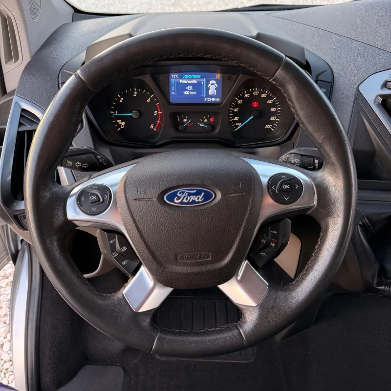 Ford Transit Custom 9-Местен-TOURNEO-Макси-Климатик-Евро5, снимка 15 - Бусове и автобуси - 52403957