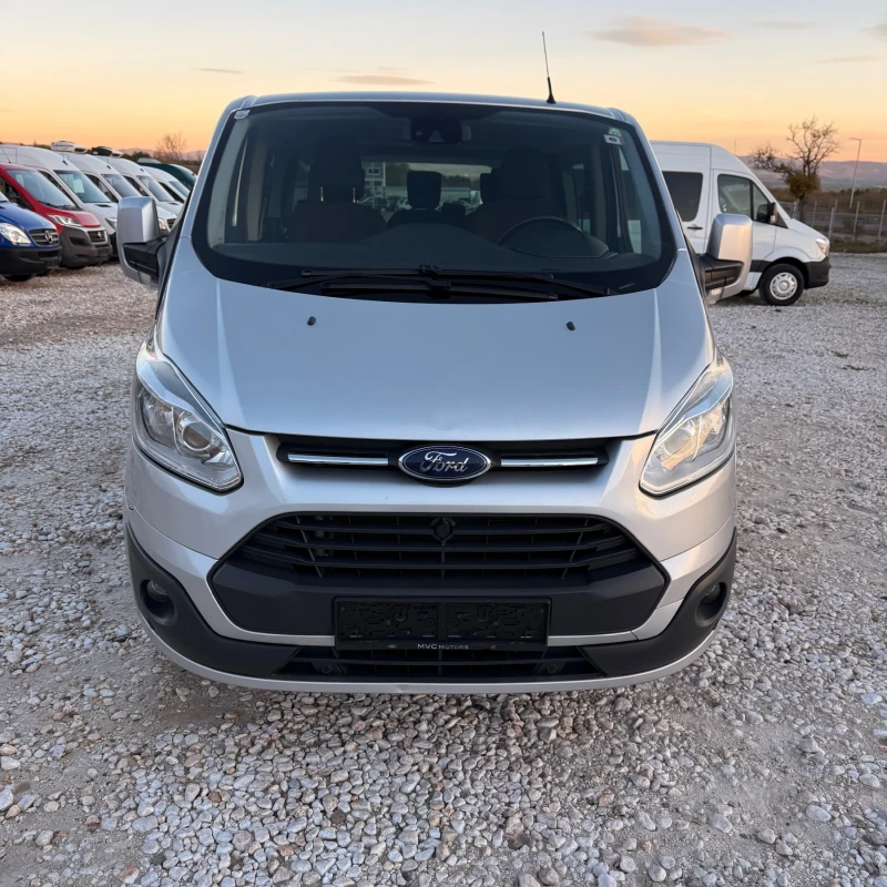 Ford Transit Custom 9-Местен-TOURNEO-Макси-Климатик-Евро5, снимка 3 - Бусове и автобуси - 52403957