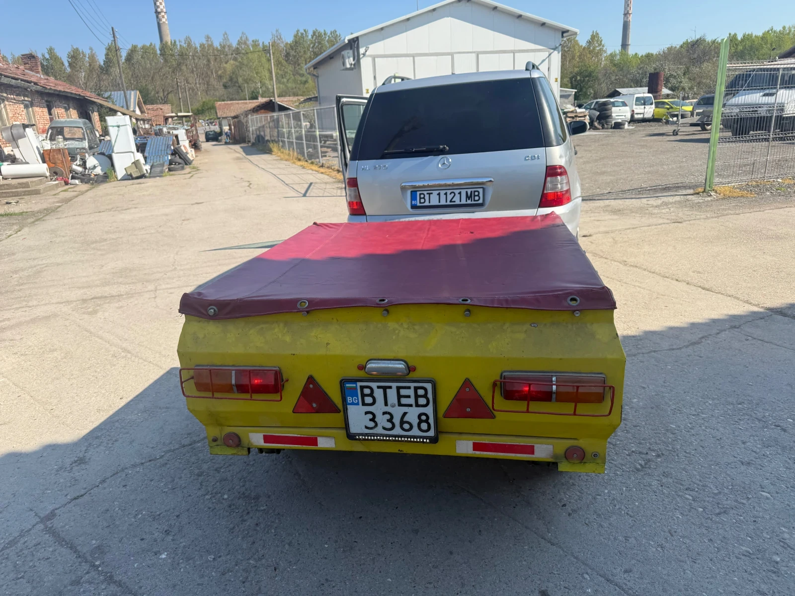 За автомобил Други туристическо ремарке с регистрация