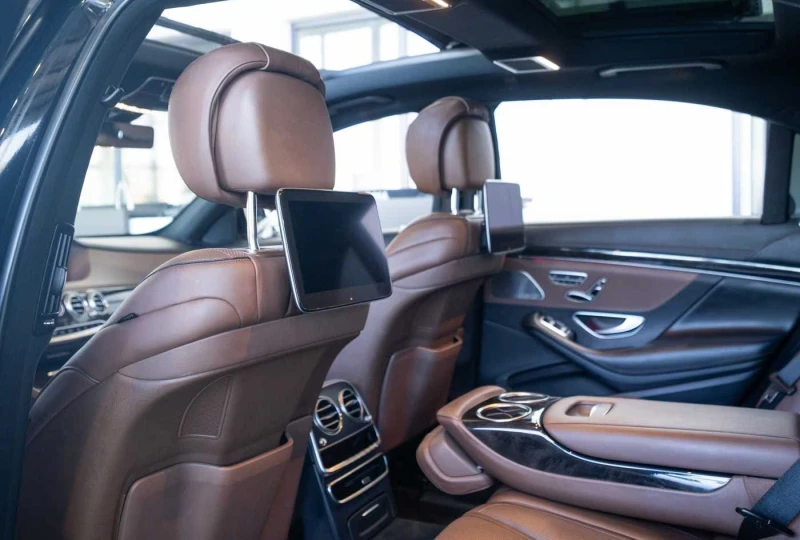 Mercedes-Benz S 350 d L 4M AMG TV BURM 360 Обдух NIGHT Pano HuD iCarbg, снимка 6 - Автомобили и джипове - 51418963