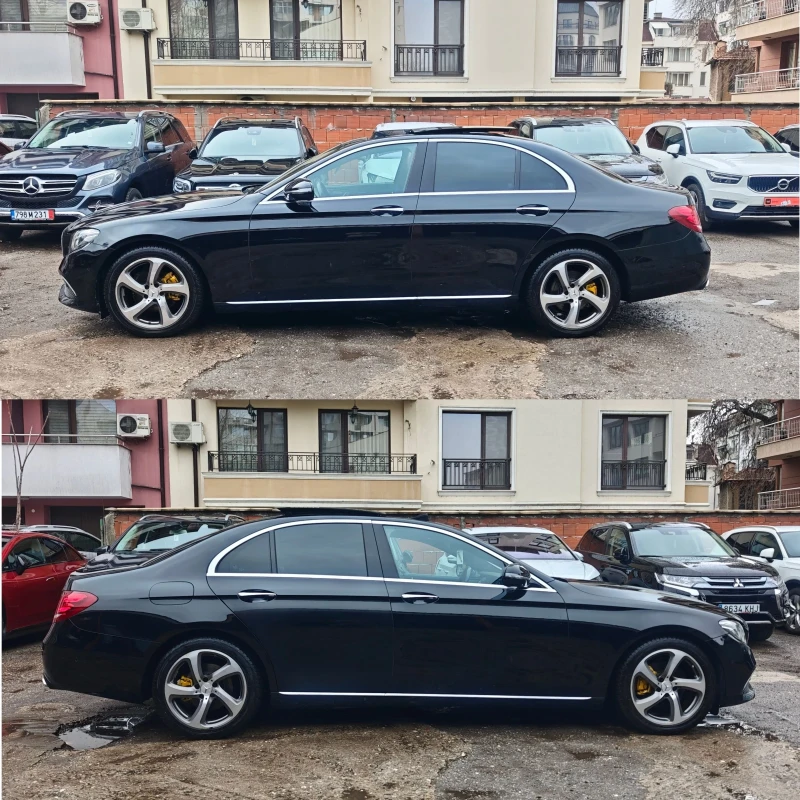 Mercedes-Benz E 220 AMG, ПАНОРАМА, ПАМЕТ, ПОДГРЕВ, АМБИЕНТ, 360-КАМЕРА, снимка 4 - Автомобили и джипове - 53275153