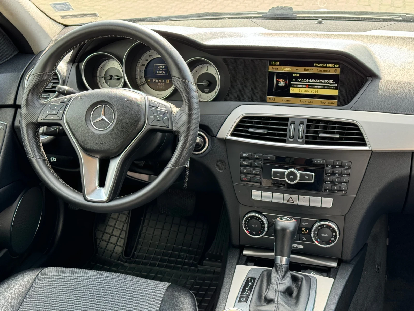 Mercedes-Benz C 220 AMG LINE* BI-XENON* АВТОМАТ* ОБСЛУЖЕН! - изображение 9
