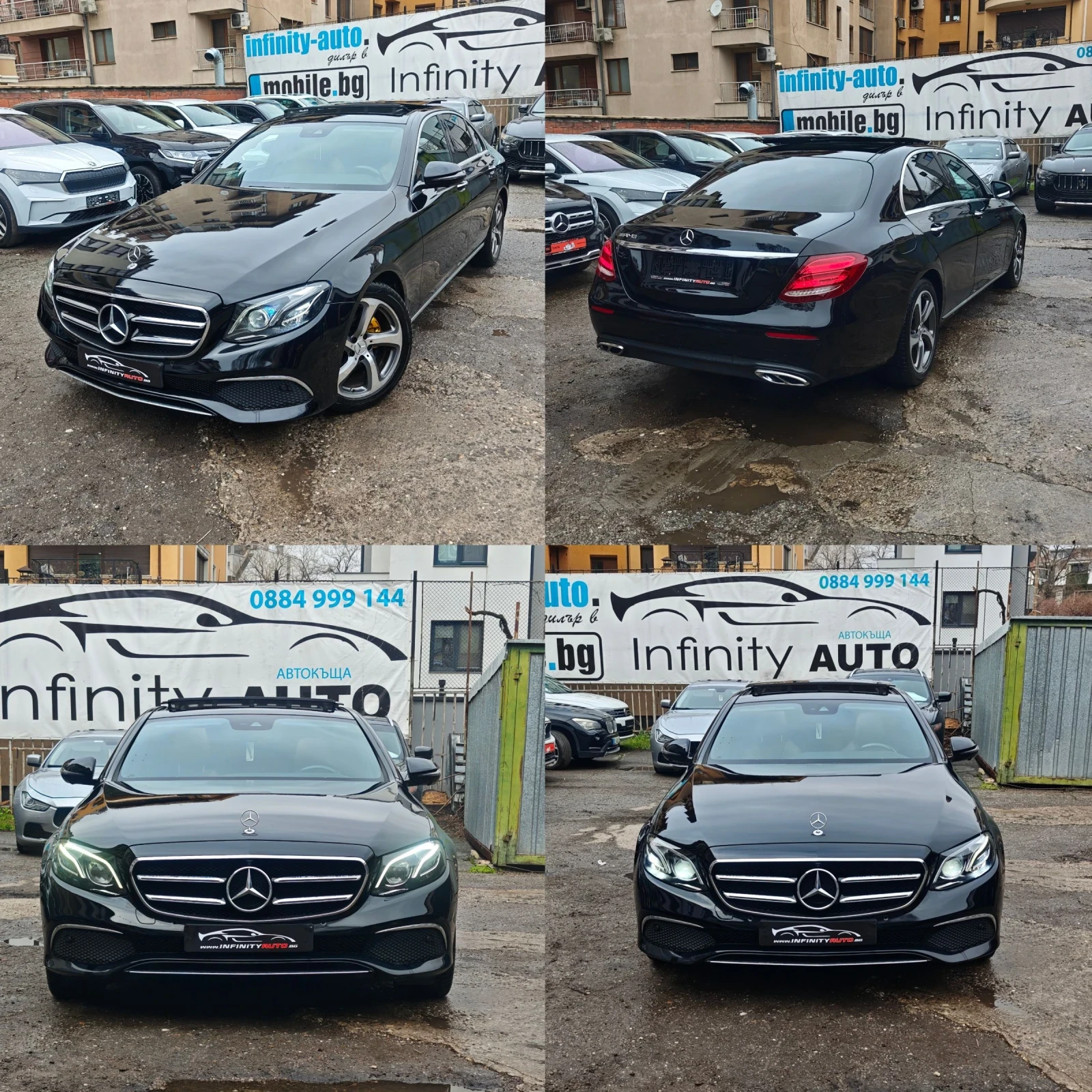 Mercedes-Benz E 220 AMG, ПАНОРАМА, ПАМЕТ, ПОДГРЕВ, АМБИЕНТ, 360-КАМЕРА - изображение 5
