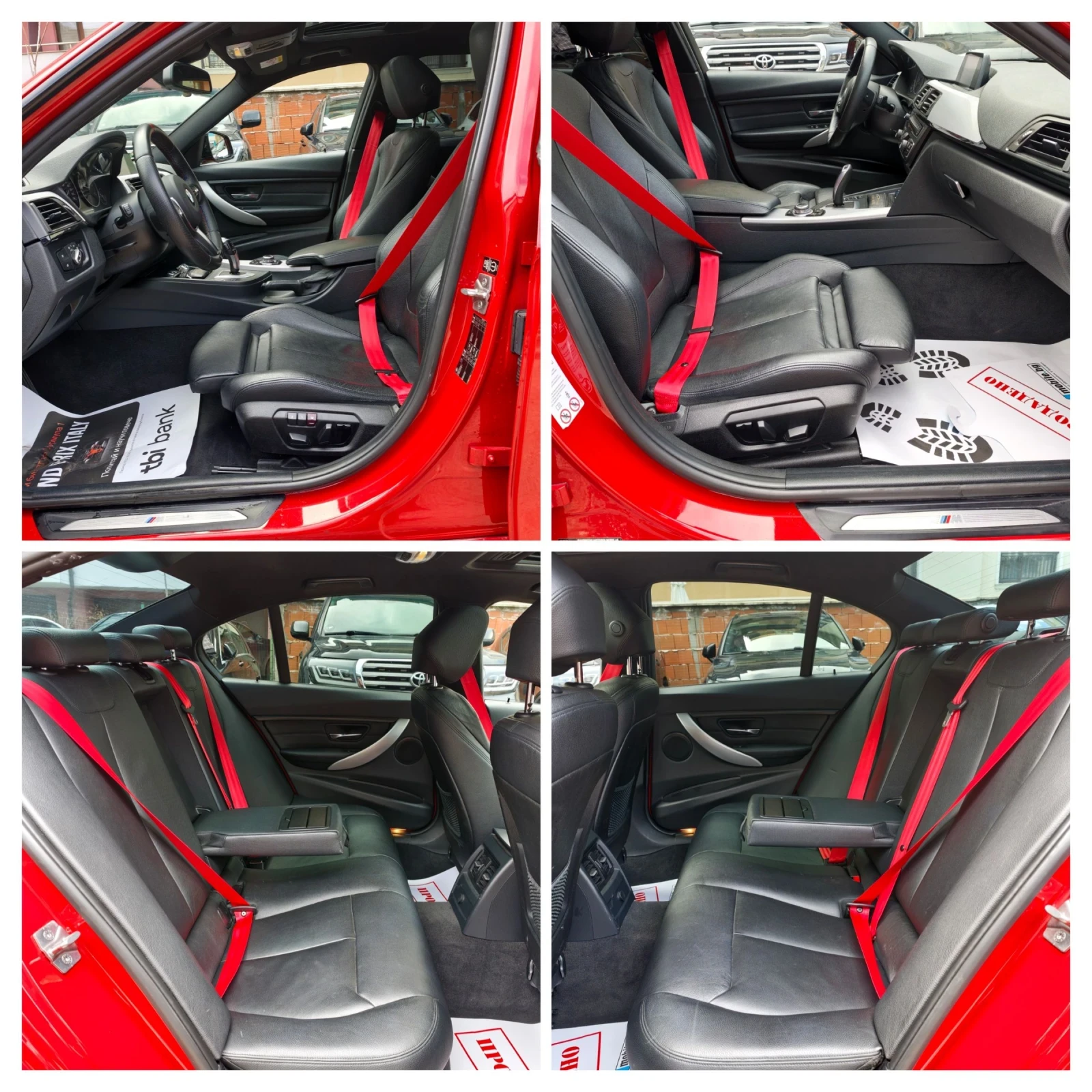 BMW 330 M-PERFORMANCE, SHADOWLINE, РЕКАРО, НАВИ, ПОГРЕВ, Ф, снимка 9 - Автомобили и джипове - 54083229