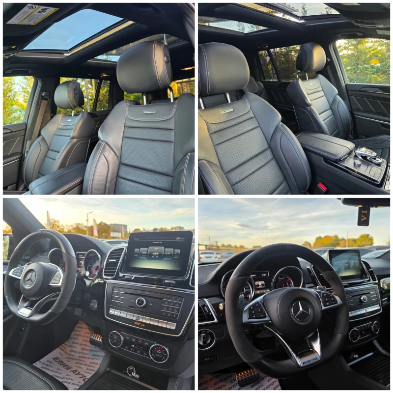 Mercedes-Benz GLS 63 AMG 7-МЕСТЕН B&O ПАНОРАМА DESIGNO ЛИЗИНГ 100%, снимка 16 - Автомобили и джипове - 52268584