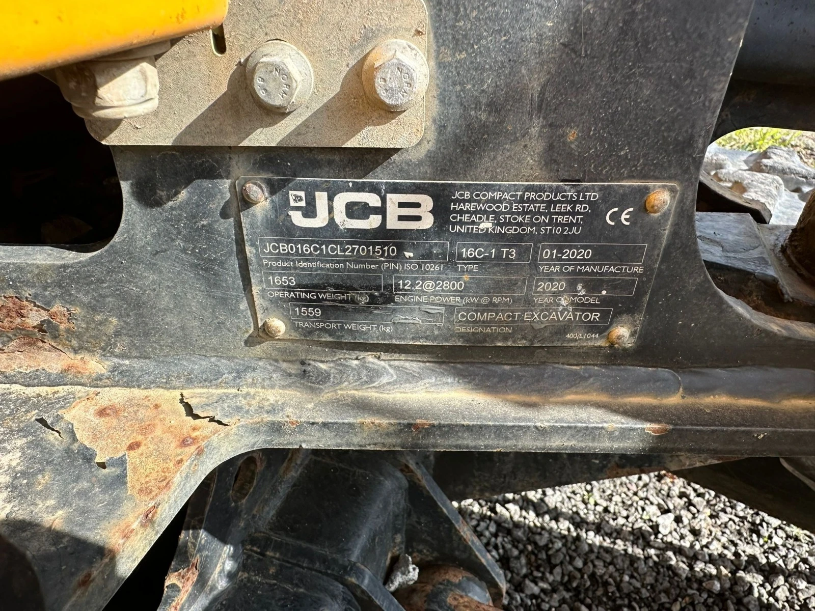 Багер JCB 16 C - 1 - изображение 2