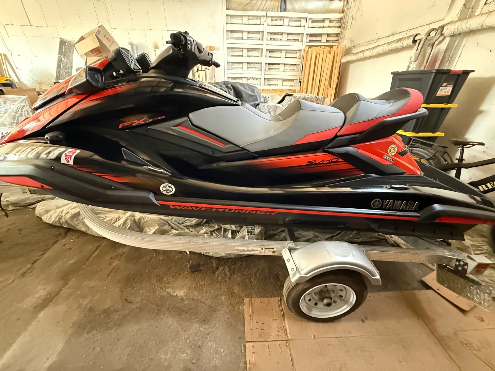 Джет Yamaha Waverunner FX SVHO, снимка 5 - Воден транспорт - 54612466