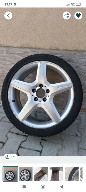 Джанти за Mercedes-Benz E 50 AMG, снимка 1