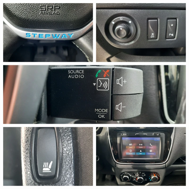 Dacia Dokker 1.2i STEPWEY NAVI, снимка 16 - Автомобили и джипове - 49896671