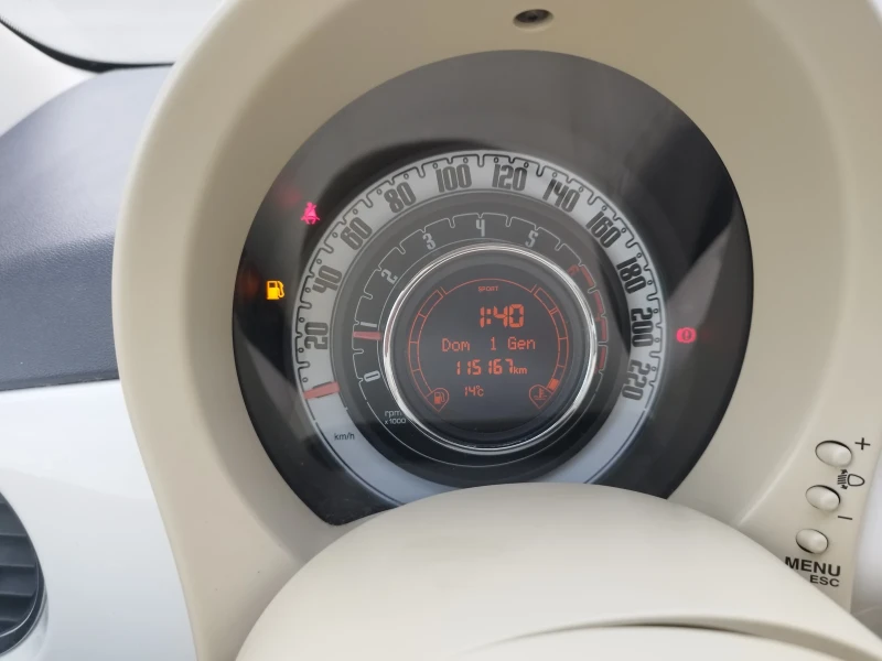 Fiat 500 1.4I 100ph, снимка 11 - Автомобили и джипове - 52706373