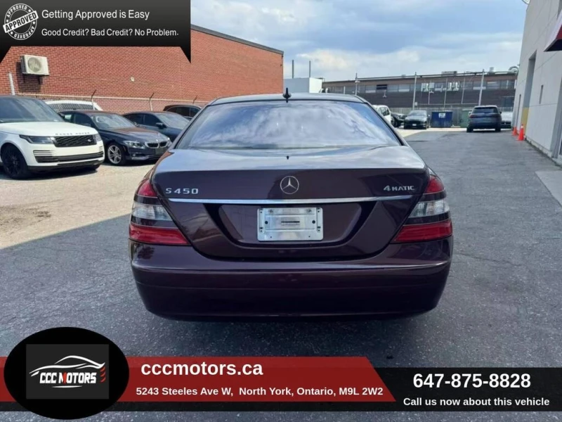 Mercedes-Benz S 450 * S450 4dr Sdn 4.7L V8 4MATIC * CARFAX * ЦЕНА ДО Б, снимка 6 - Автомобили и джипове - 53013051