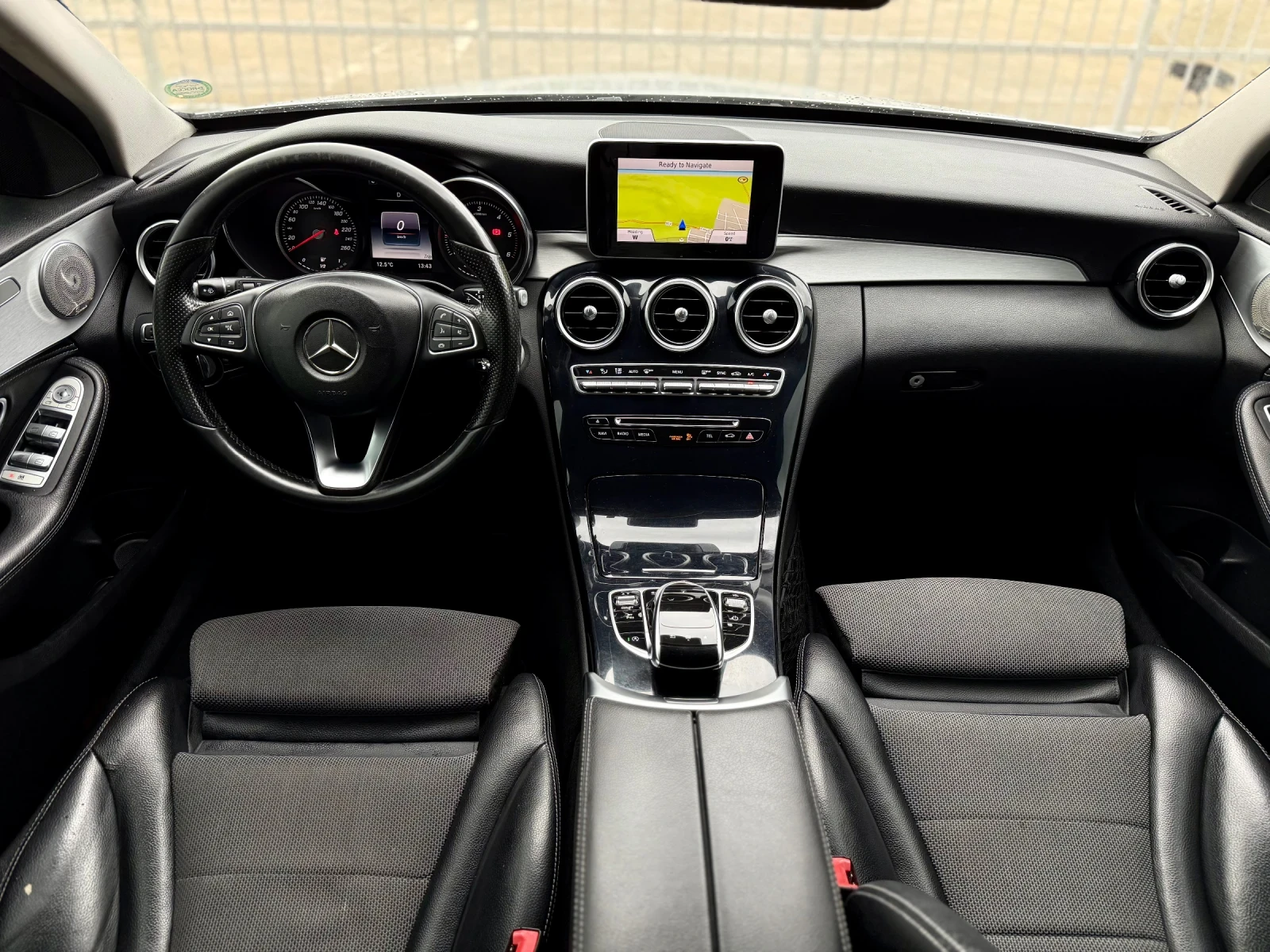 Mercedes-Benz C 200 AVANTGARD/ EURO6B/ BURMASTER/, снимка 11 - Автомобили и джипове - 54007032