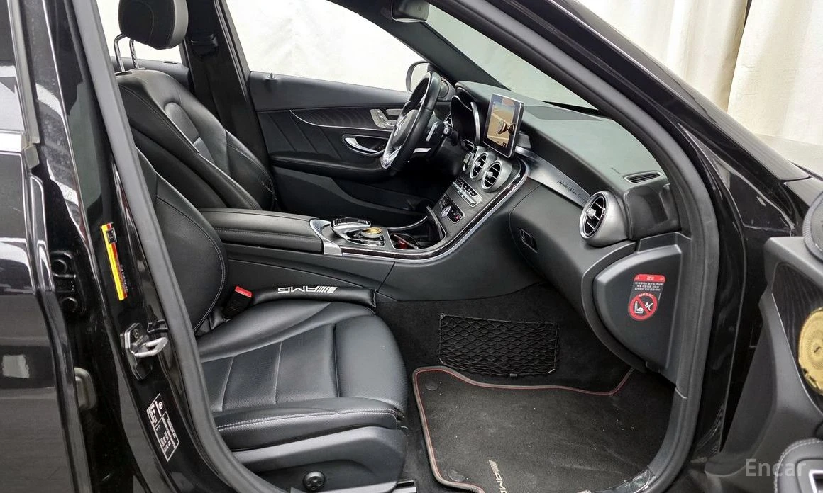 Mercedes-Benz C 200 AMG LINE* SUNROOF* CAM* ПОДГРЕВ, снимка 10 - Автомобили и джипове - 54071862