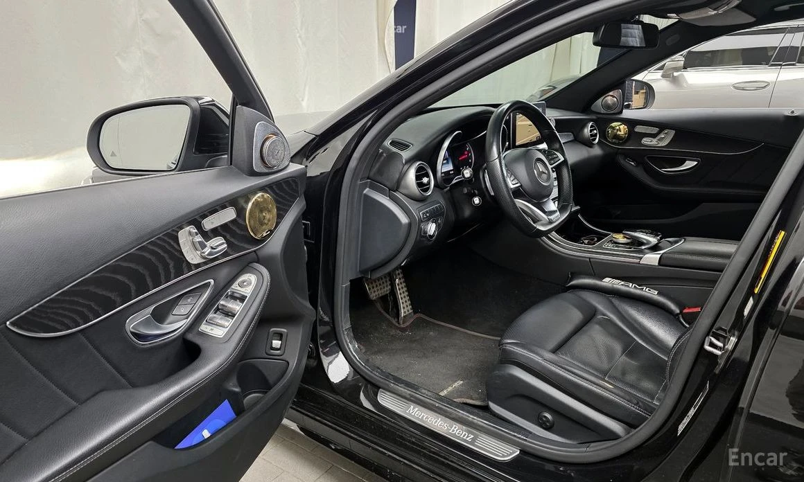 Mercedes-Benz C 200 AMG LINE* SUNROOF* CAM* ПОДГРЕВ, снимка 9 - Автомобили и джипове - 54071862