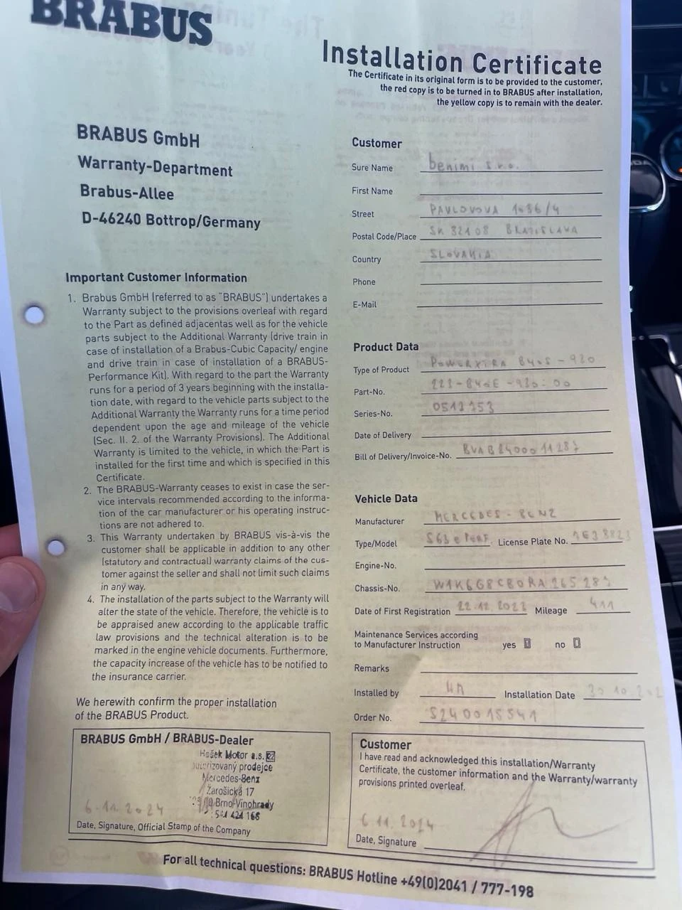 Mercedes-Benz S 63 AMG E-Performance 4M BRABUS 930, снимка 17 - Автомобили и джипове - 54148878