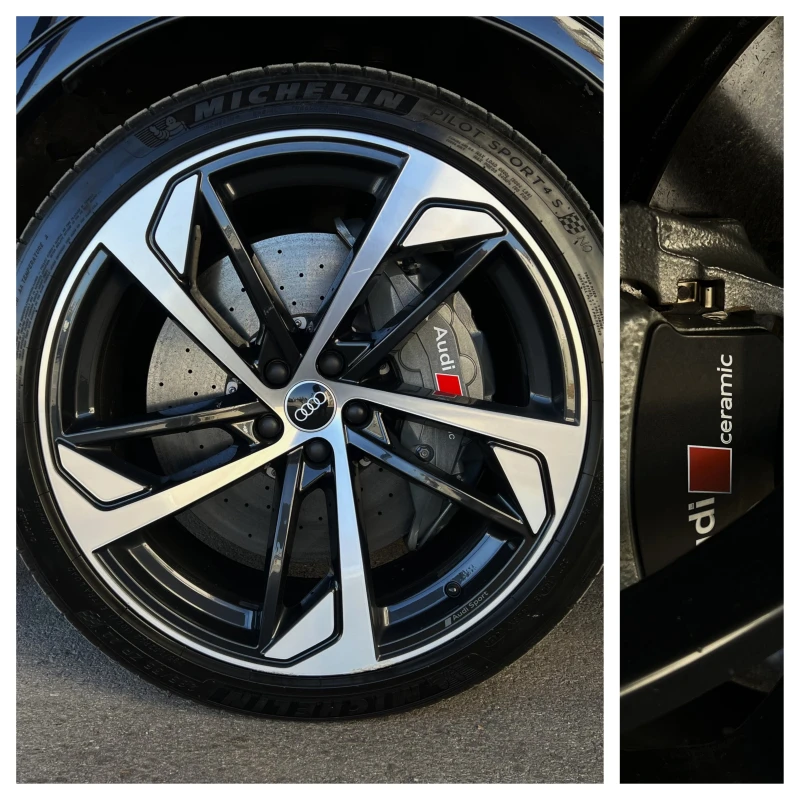 Audi SQ7 TFSI KERAMIK PANO B&O-3D HEADUP MASSAGE 7-МЕСТА , снимка 5 - Автомобили и джипове - 52130632