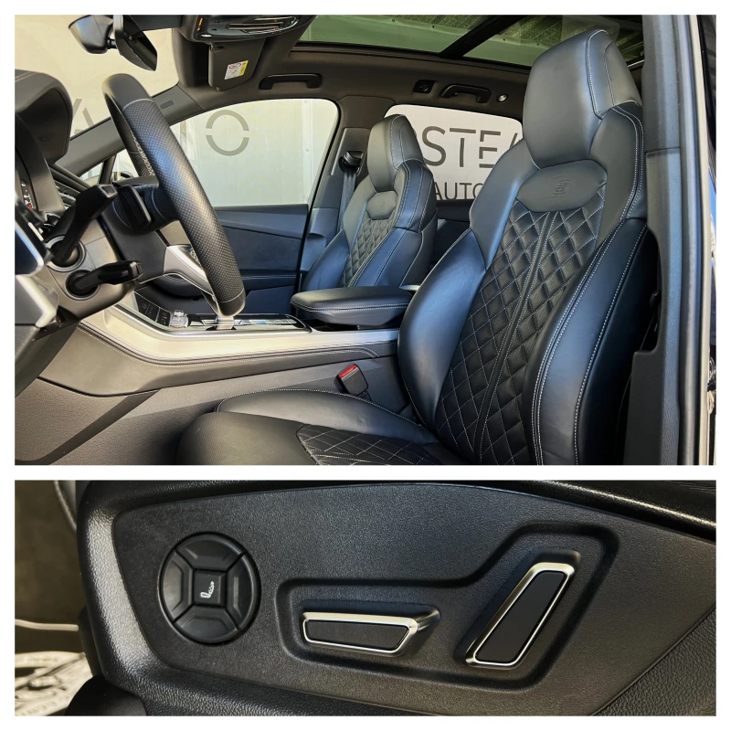 Audi SQ7 TFSI KERAMIK PANO B&O-3D HEADUP MASSAGE 7-МЕСТА , снимка 7 - Автомобили и джипове - 52130632