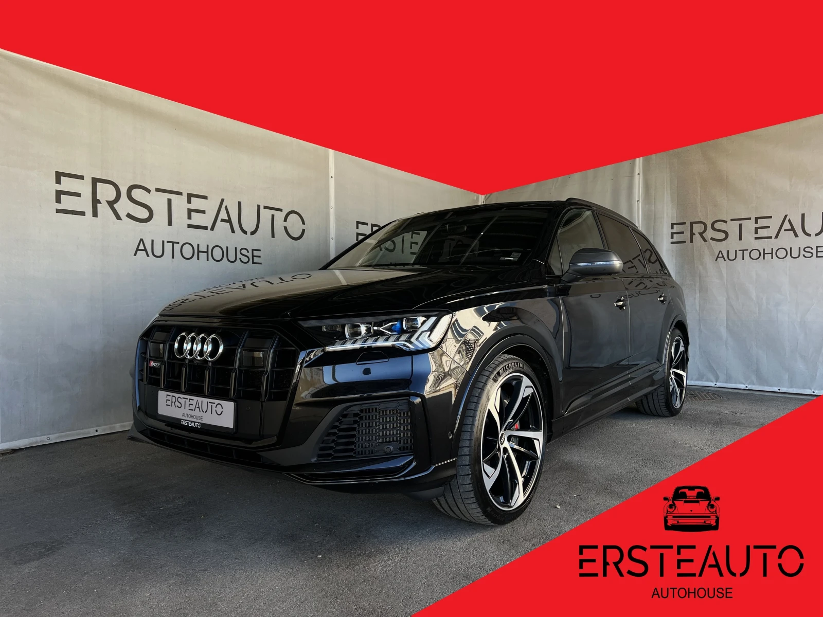 Audi SQ7 TFSI KERAMIK PANO B&O-3D HEADUP MASSAGE 7-МЕСТА , снимка 1