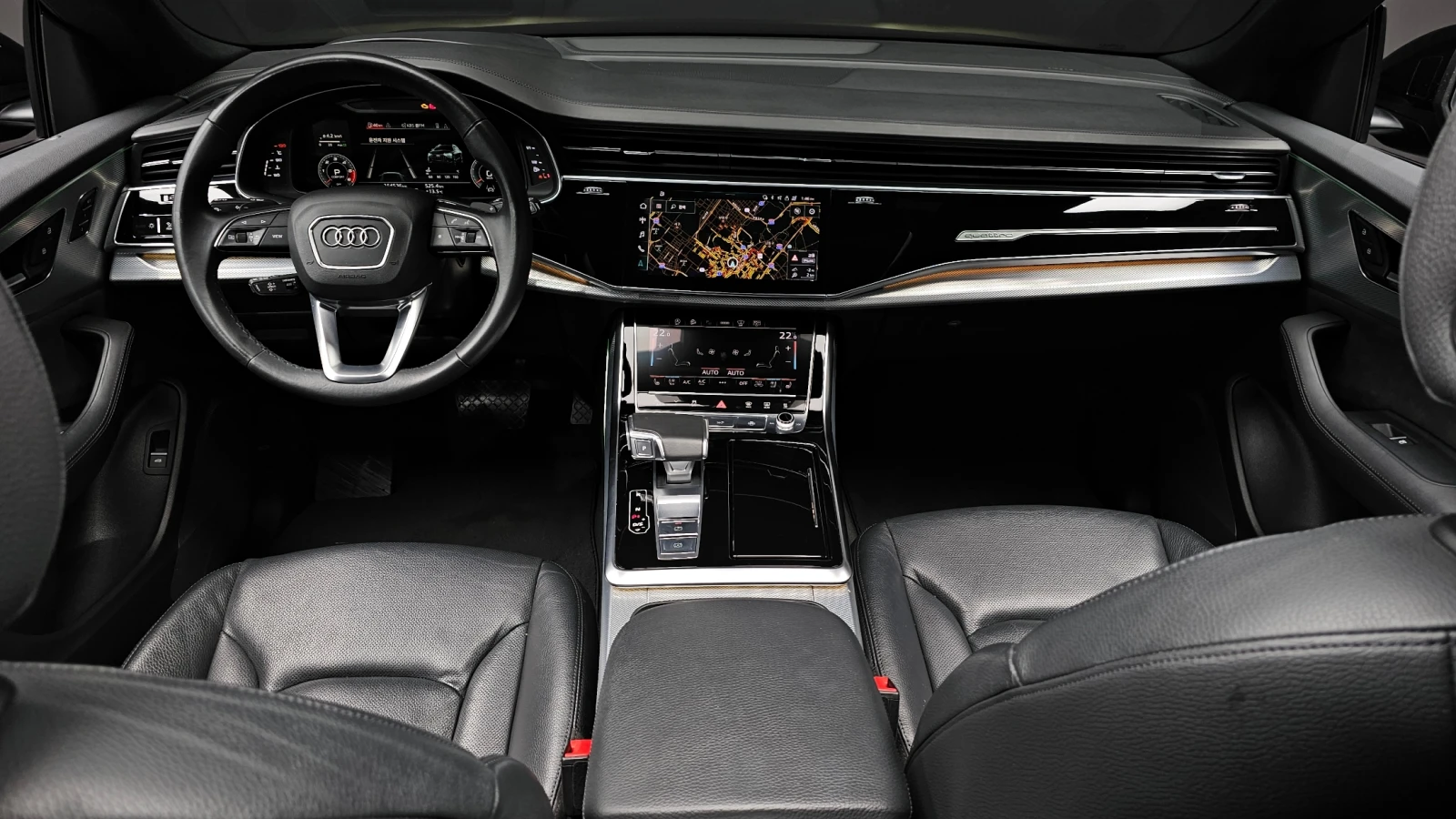 Audi Q8 MATRIX* DISTRONIK* SOFT-CLOSE* ОБДУХ* 360* КРАЙНА , снимка 6 - Автомобили и джипове - 54648914
