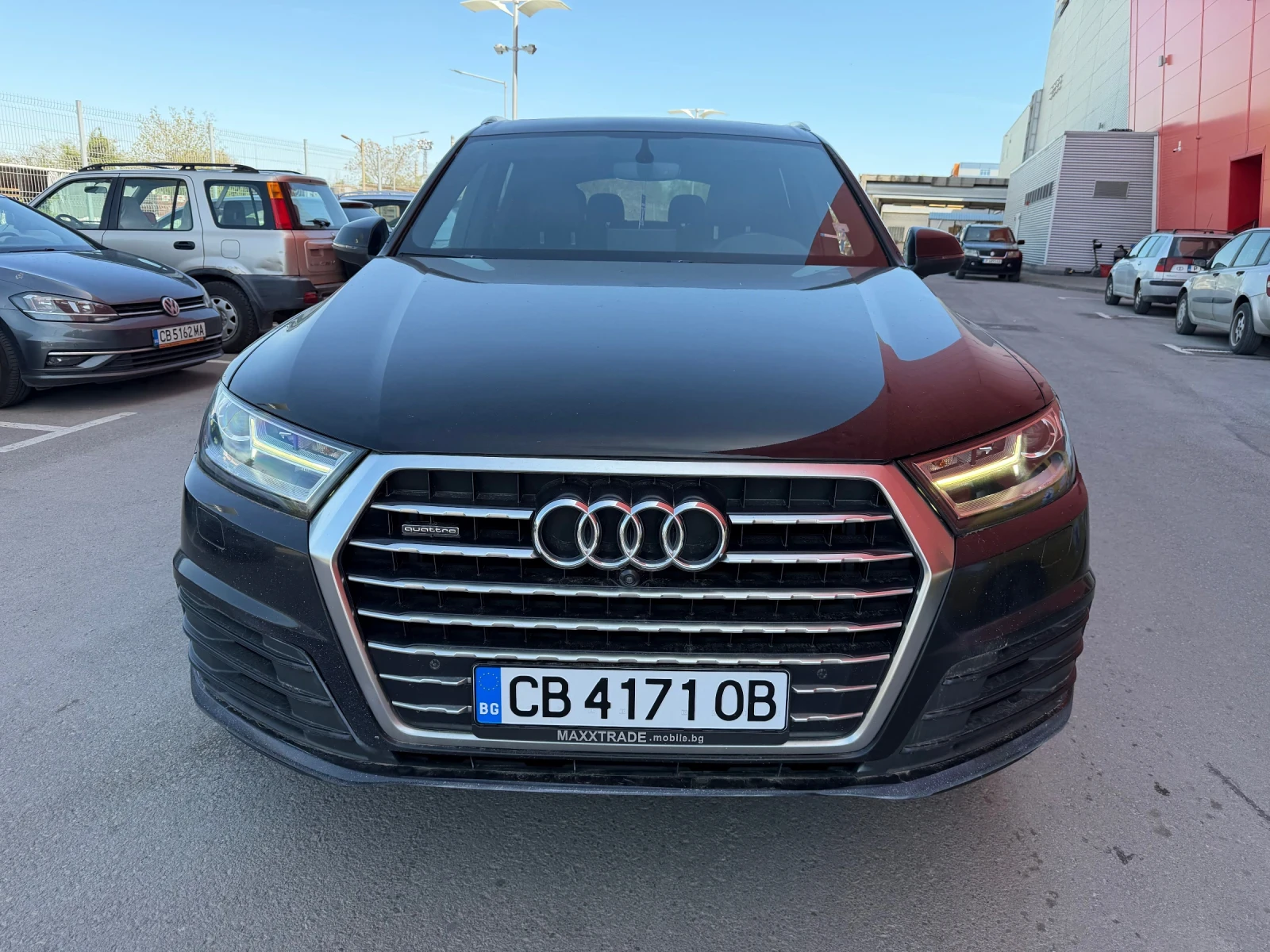 Audi Q7 SLINE* НА* ПРУЖИНИ* ПАНОРАМА* 6+ 1, снимка 3 - Автомобили и джипове - 54794456