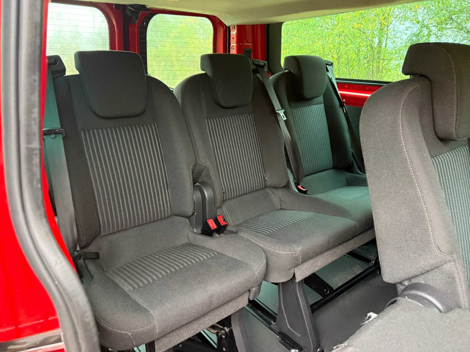 Ford Transit Custom 2.2D LONG 8+ 1, снимка 11 - Бусове и автобуси - 56728112