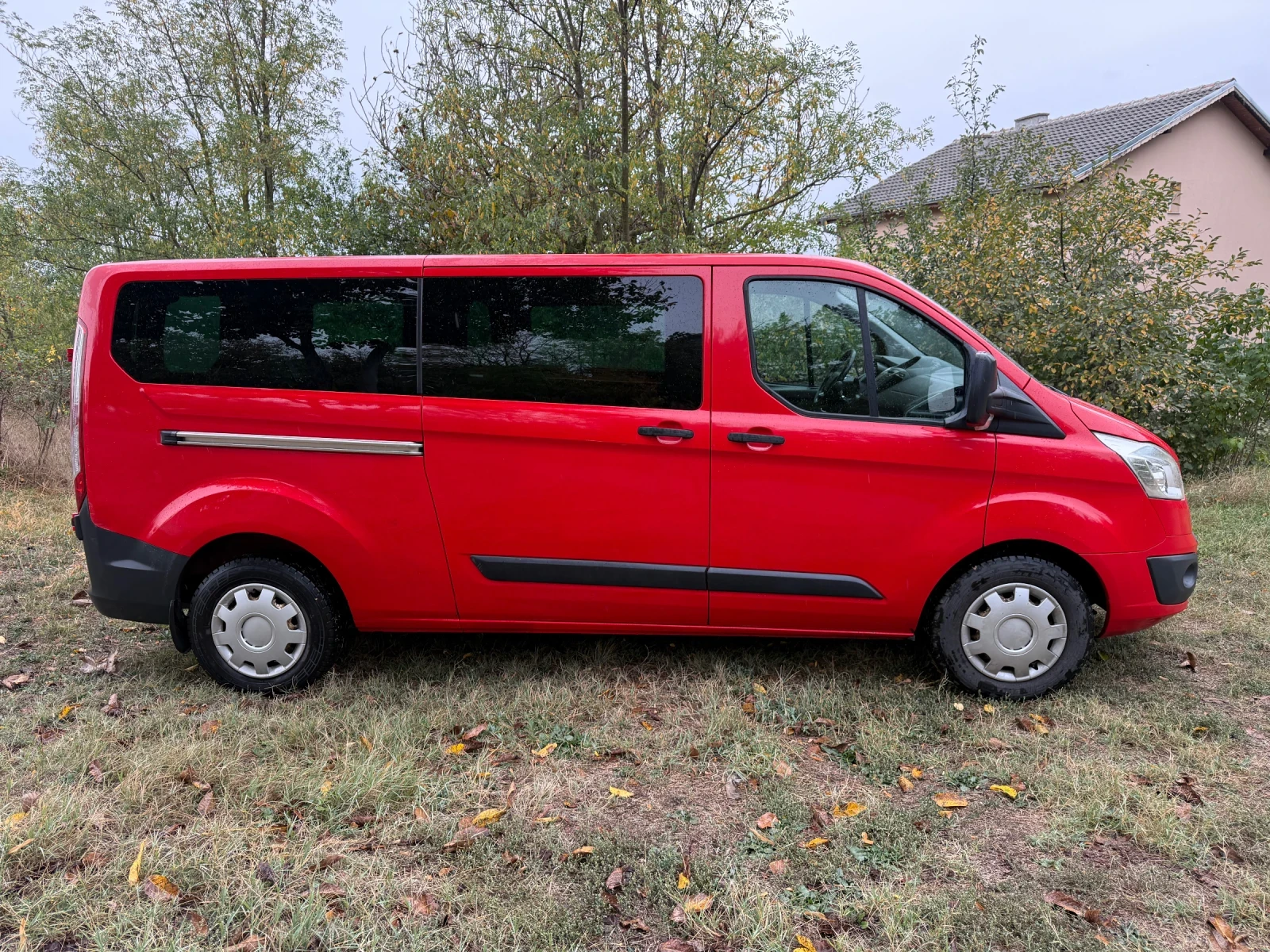 Ford Transit Custom 2.2D LONG 8+ 1, снимка 5 - Бусове и автобуси - 56728112