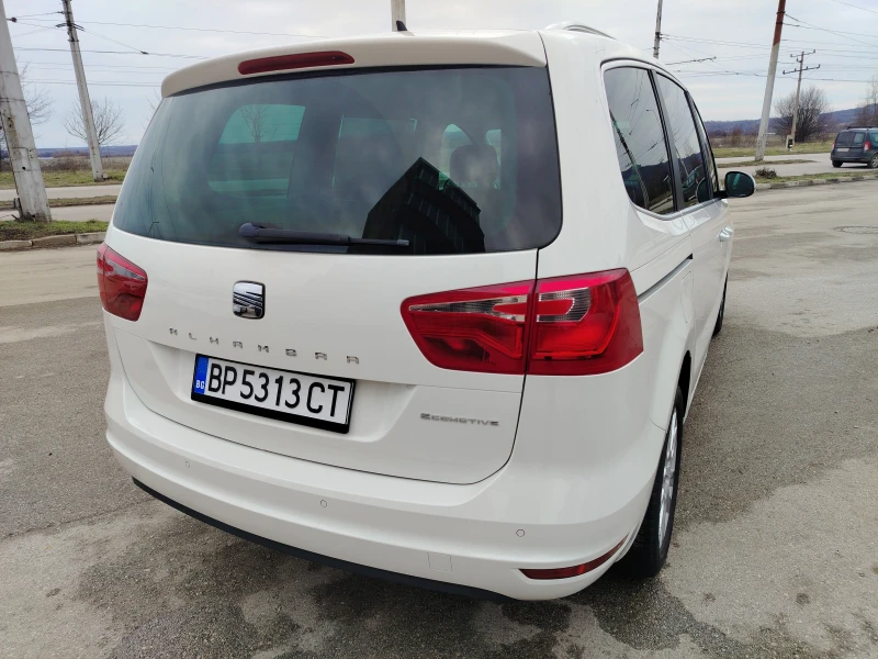 Seat Alhambra 2.0 TDI DSG KAMERA, снимка 4 - Автомобили и джипове - 53475978