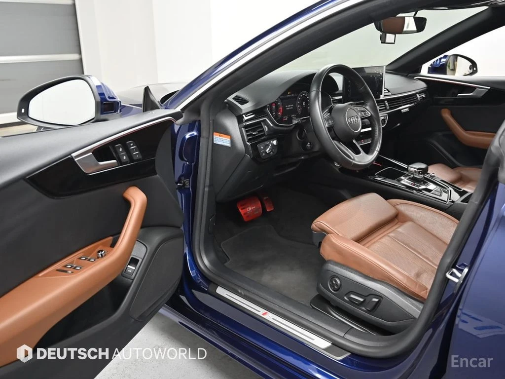 Audi A5 45TFSI* MATRIX* S* LINE* ОБДУХВАНЕ* ХЕДЪП* 360КАМЕ, снимка 6 - Автомобили и джипове - 54573534