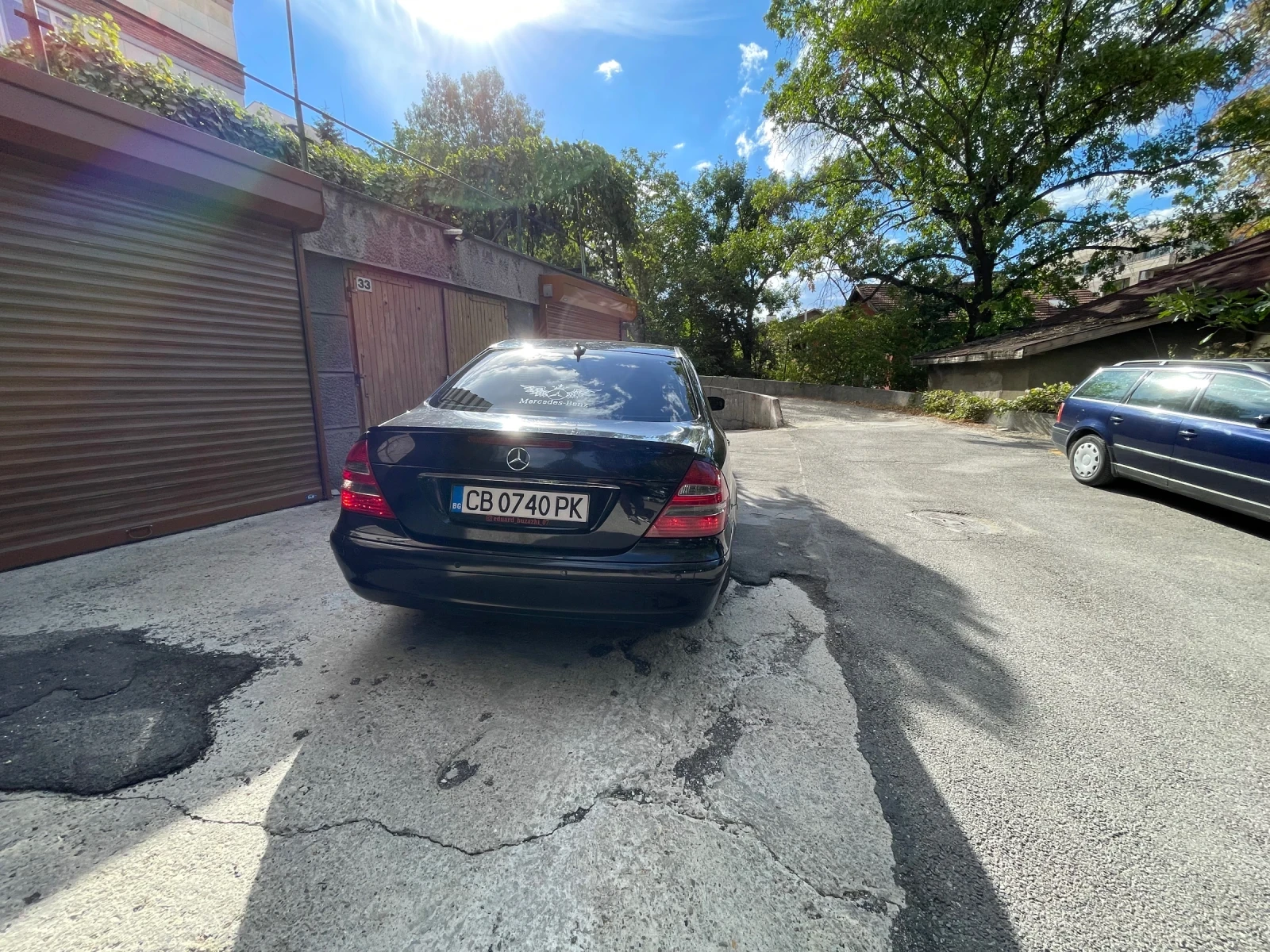 Mercedes-Benz E 220 Total black, снимка 6 - Автомобили и джипове - 56213637