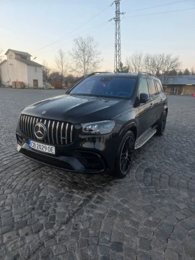 Mercedes-Benz GLS 63 AMG BURMASTER, Керамика, Масаж, Първ вноска 10000евро, снимка 1