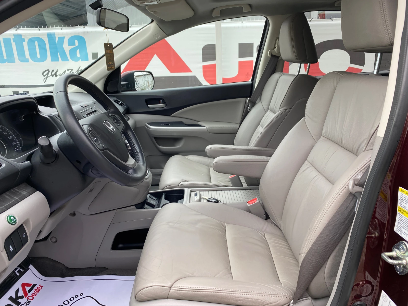 Honda Cr-v 2.4i-188кс= АВТОМАТ= 4х4= КОЖА= ШИБЕДАХ= 149хил.км - изображение 7