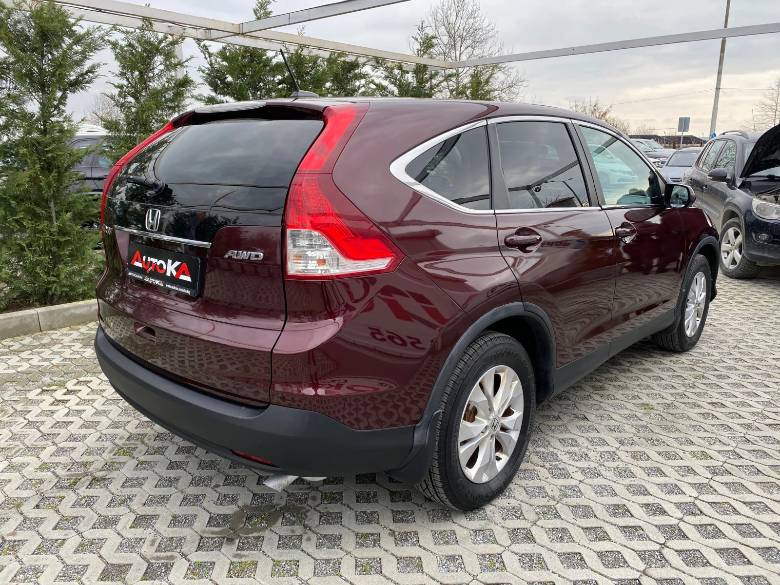 Honda Cr-v 2.4i-188кс= АВТОМАТ= 4х4= КОЖА= ШИБЕДАХ= 149хил.км - изображение 3