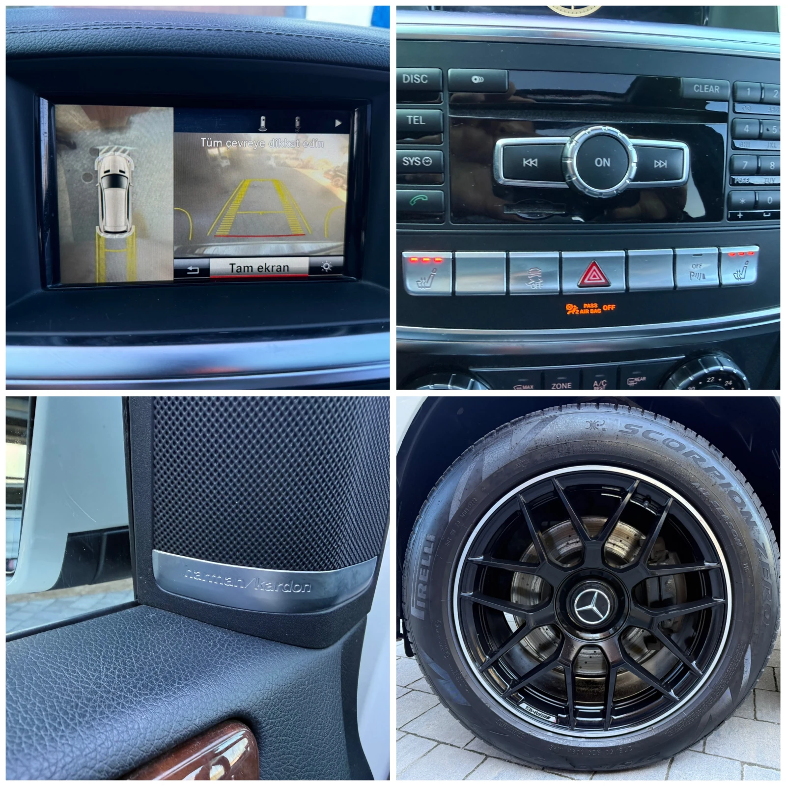 Mercedes-Benz GL 350 AMG* MAX FULL* TV* 6+ 1м, снимка 17 - Автомобили и джипове - 56297296