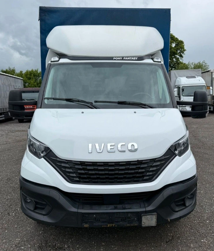 Iveco 50с18 3.0L* ЩОРА* БОРД 1000кг* 5.20м* LED* ВЪЗГЛАВНИЦИ* , снимка 3 - Бусове и автобуси - 54919248