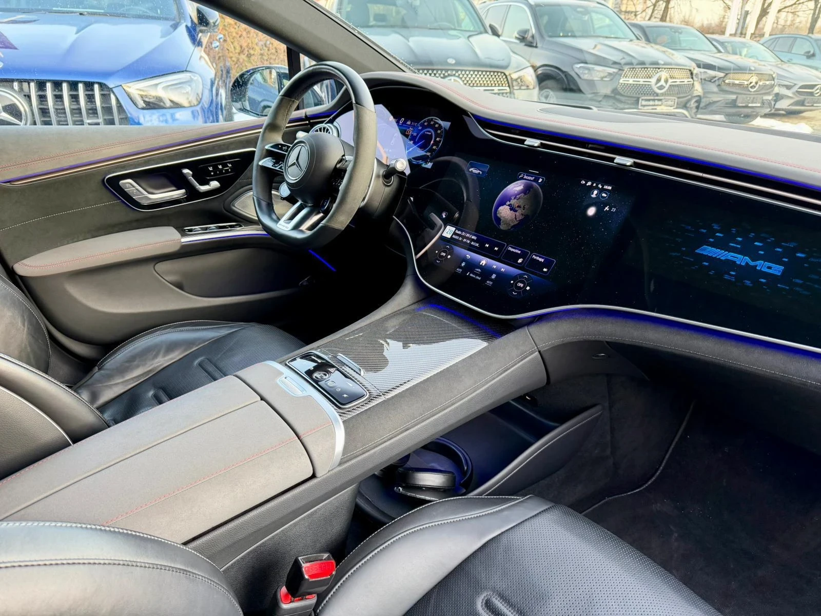 Mercedes-Benz EQS 4MATIC AMG 55000км, снимка 7 - Автомобили и джипове - 54517096