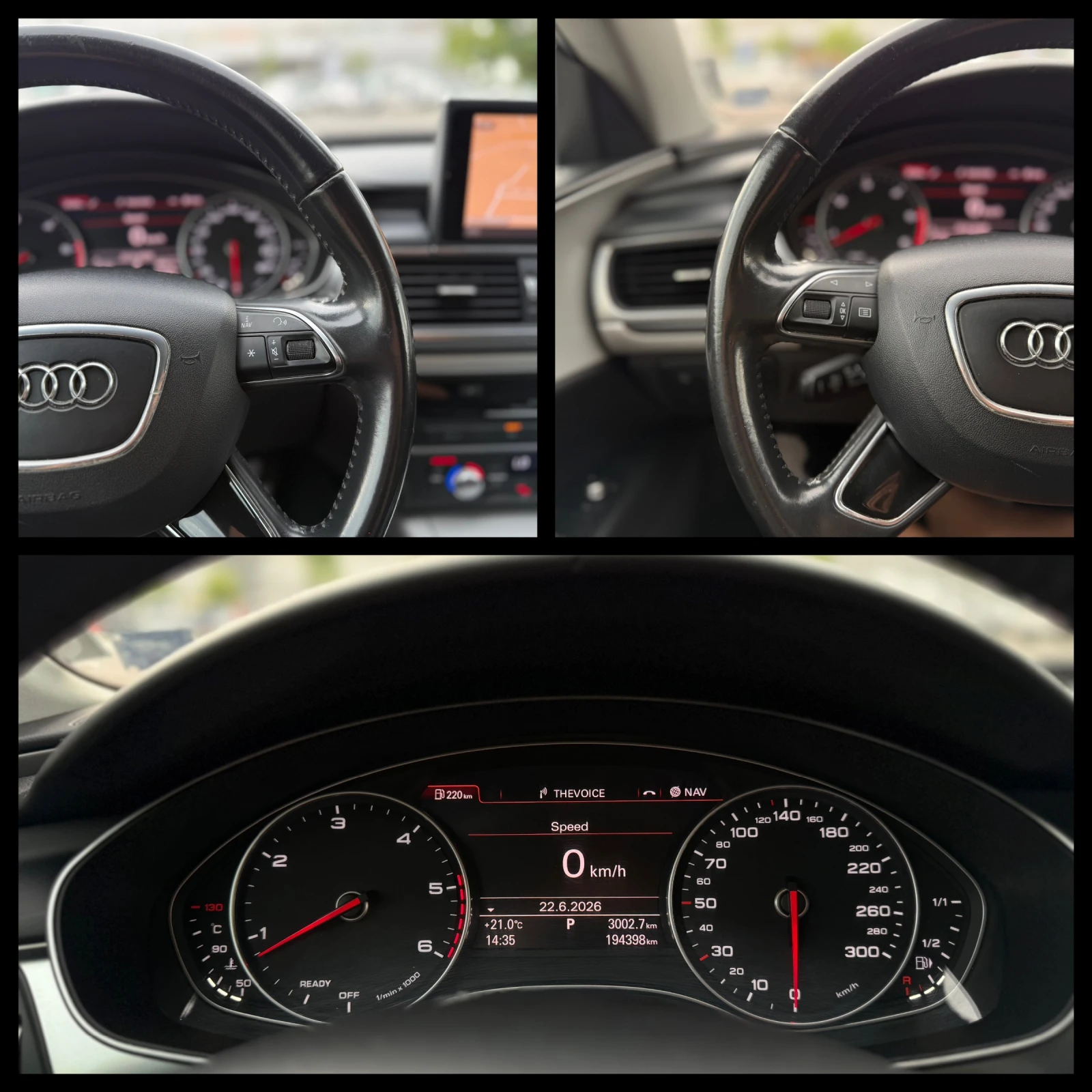 Audi A7 3.0D ГАРАНЦИЯ 6 МЕСЕЦА ИЛИ 5000КМ, снимка 12 - Автомобили и джипове - 55061320