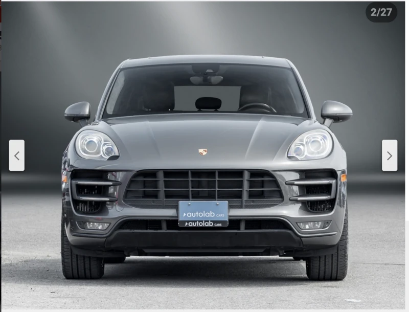 Porsche Macan TURBO* PDK* ПОДГРЕВ* ОБДУХВАНЕ* ДИСТРОНИК* КАМЕРА*, снимка 2 - Автомобили и джипове - 52699367