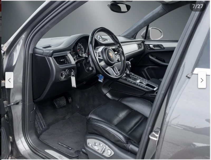 Porsche Macan TURBO* PDK* ПОДГРЕВ* ОБДУХВАНЕ* ДИСТРОНИК* КАМЕРА*, снимка 6 - Автомобили и джипове - 52699367