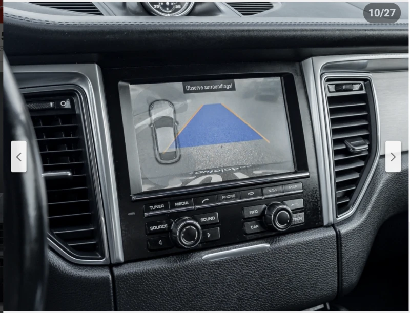 Porsche Macan TURBO* PDK* ПОДГРЕВ* ОБДУХВАНЕ* ДИСТРОНИК* КАМЕРА*, снимка 9 - Автомобили и джипове - 52699367